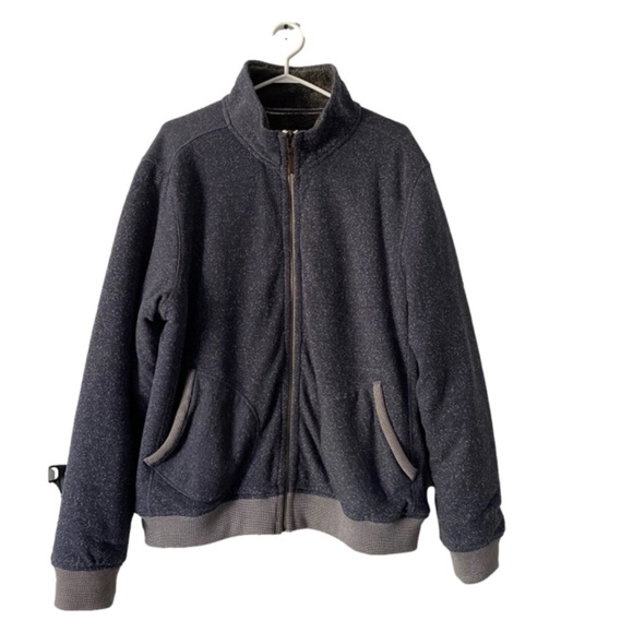 Hydrogen full zip lined jacket blue size medium - Picture 1 of 11